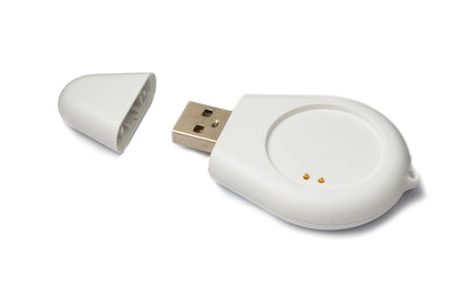 USB 2.0 cable 93 cm charging station for OnePlus Watch 1 in white