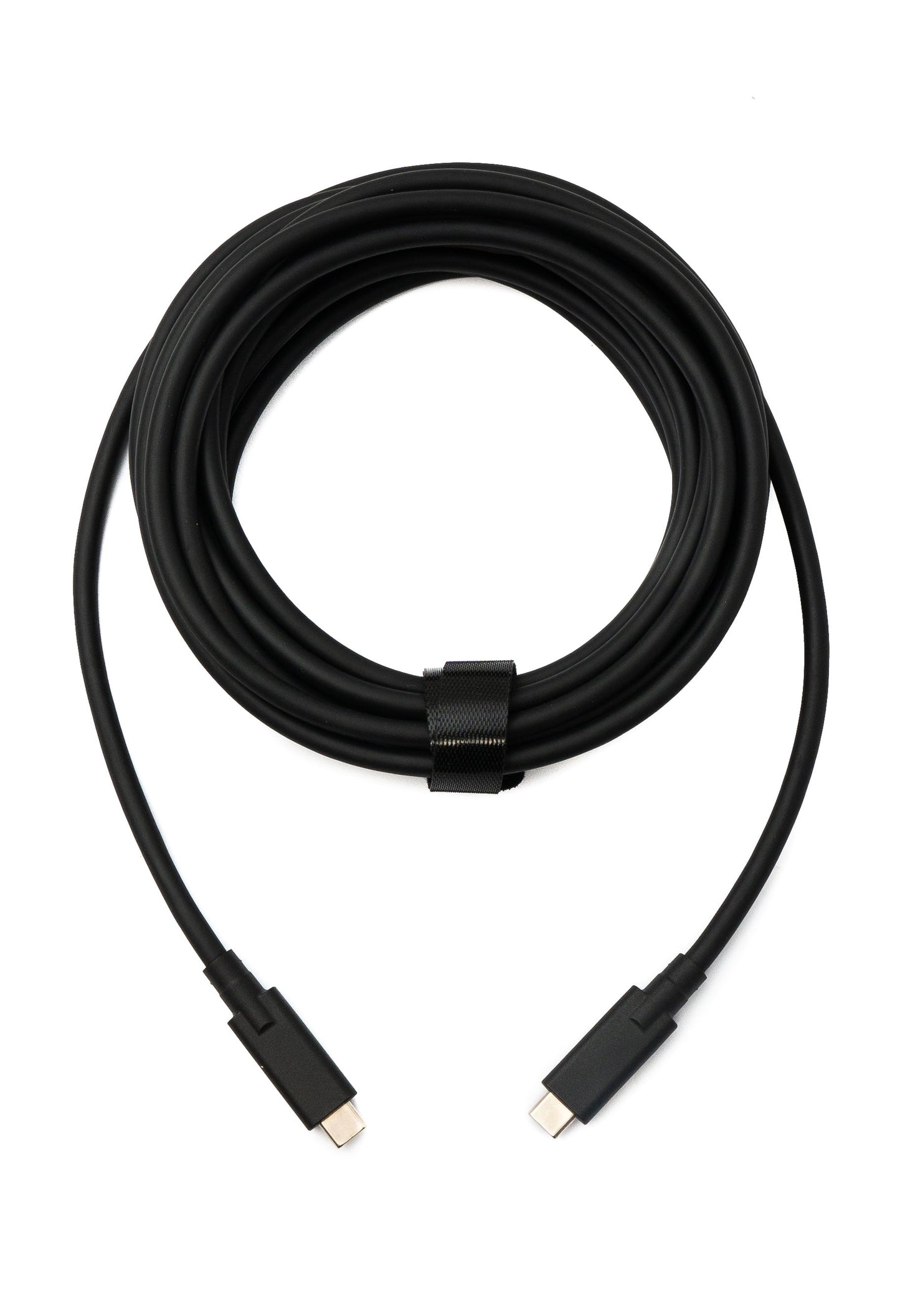 SYSTEM-S USB 3.2 Gen 2 Kabel 5 m Typ C Stecker zu Stecker in Schwarz
