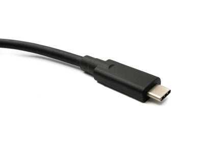 SYSTEM-S USB 3.2 Gen 2 Kabel 5 m Typ C Stecker zu Stecker in Schwarz