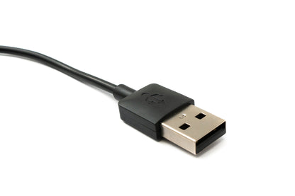 SYSTEM-S USB 2.0 Kabel 100 cm Ladekabel für Coros Smartwatches in Schwarz