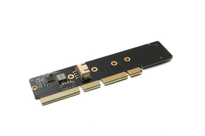 SYSTEM-S NGFF Adapter M.2 Key NVME AHCI SSD zu PCI E 3.0 35 cm Kabel für 110 80 mm SSD