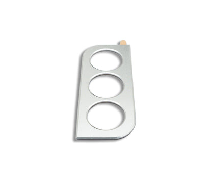 SYSTEM-S Camera Protection Lens Cover Aluminum for Samsung Galaxy S22 Plus in Gray