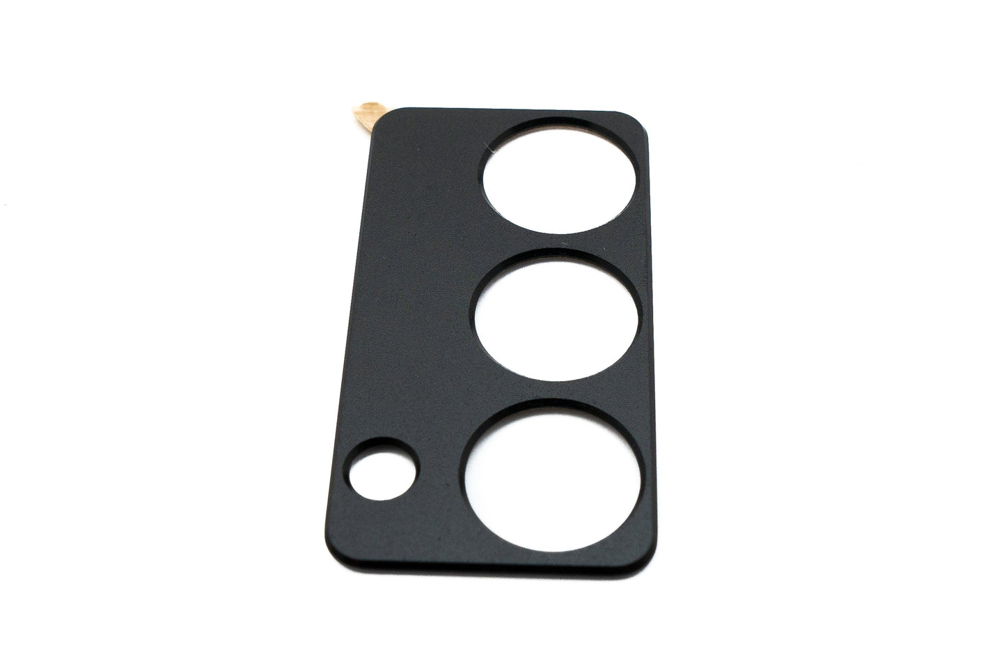 SYSTEM-S Camera Protection Lens Cover Aluminum for Samsung Galaxy Z Fold2 5G in Black