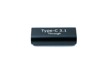 SYSTEM-S USB 3.1 Adapter Typ C Buchse zu Buchse Adapter 5 Gbit/s in Schwarz