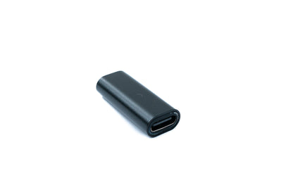 SYSTEM-S USB 3.1 Adapter Typ C Buchse zu Buchse Adapter 5 Gbit/s in Schwarz
