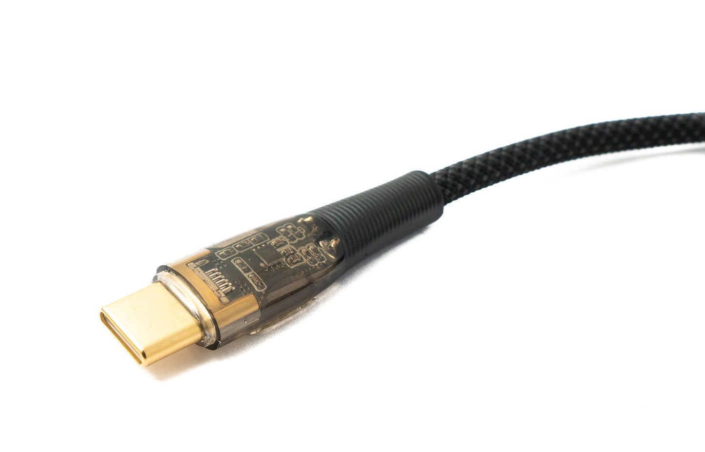 SYSTEM-S USB 3.1 Gen 2 Typ C Kabel 120 cm Stecker zu Stecker 10 Gbit/s 100W Schwarz