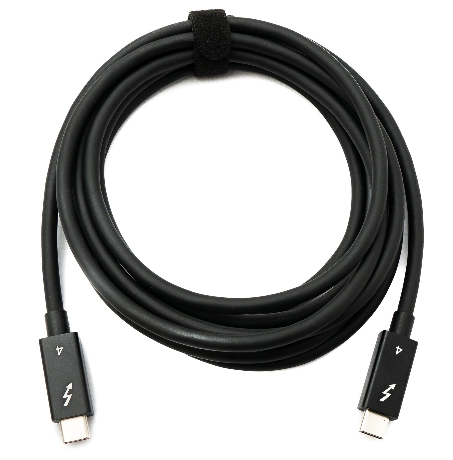 SYSTEM-S USB Thunderbolt 4 250 cm Kabel Typ C Stecker zu Stecker 40 Gbit/s 240 W Kabel Adapter