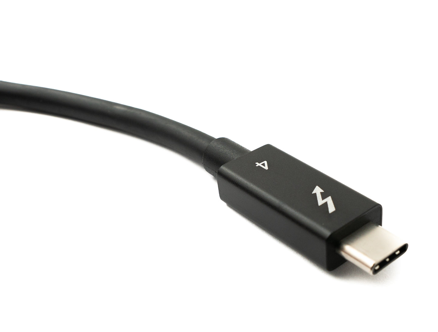 SYSTEM-S USB Thunderbolt 4 50 cm Cable Type C Male to Male 40 Gbit/s 240 W Cable Adapter