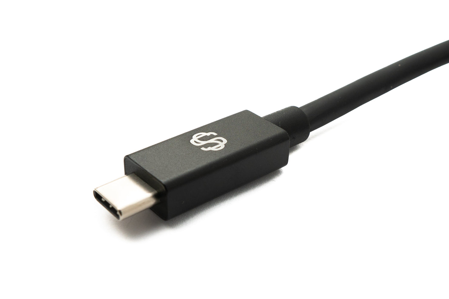 SYSTEM-S USB Thunderbolt 4 50 cm Cable Type C Male to Male 40 Gbit/s 240 W Cable Adapter