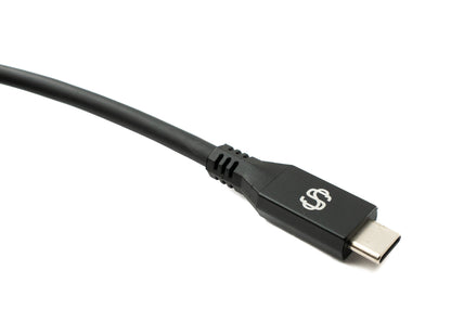 SYSTEM-S USB4 USB 100 cm Kabel Typ C Stecker zu Stecker 40 Gbit/s 240 W USB 4.0 Kabel