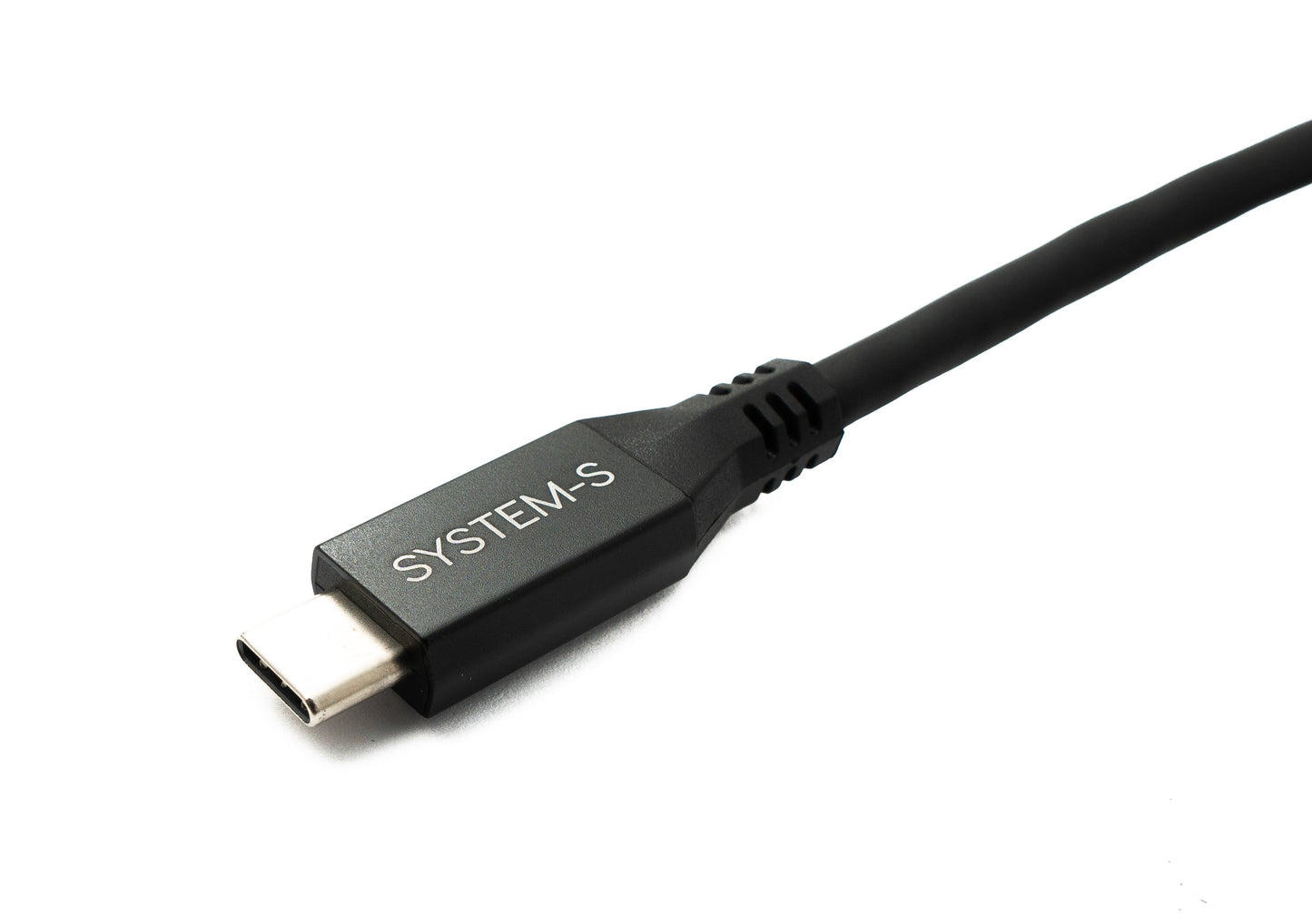 SYSTEM-S USB4 USB 50 cm Kabel Typ C Stecker zu Stecker 40 Gbit/s 240 W USB 4.0 Kabel