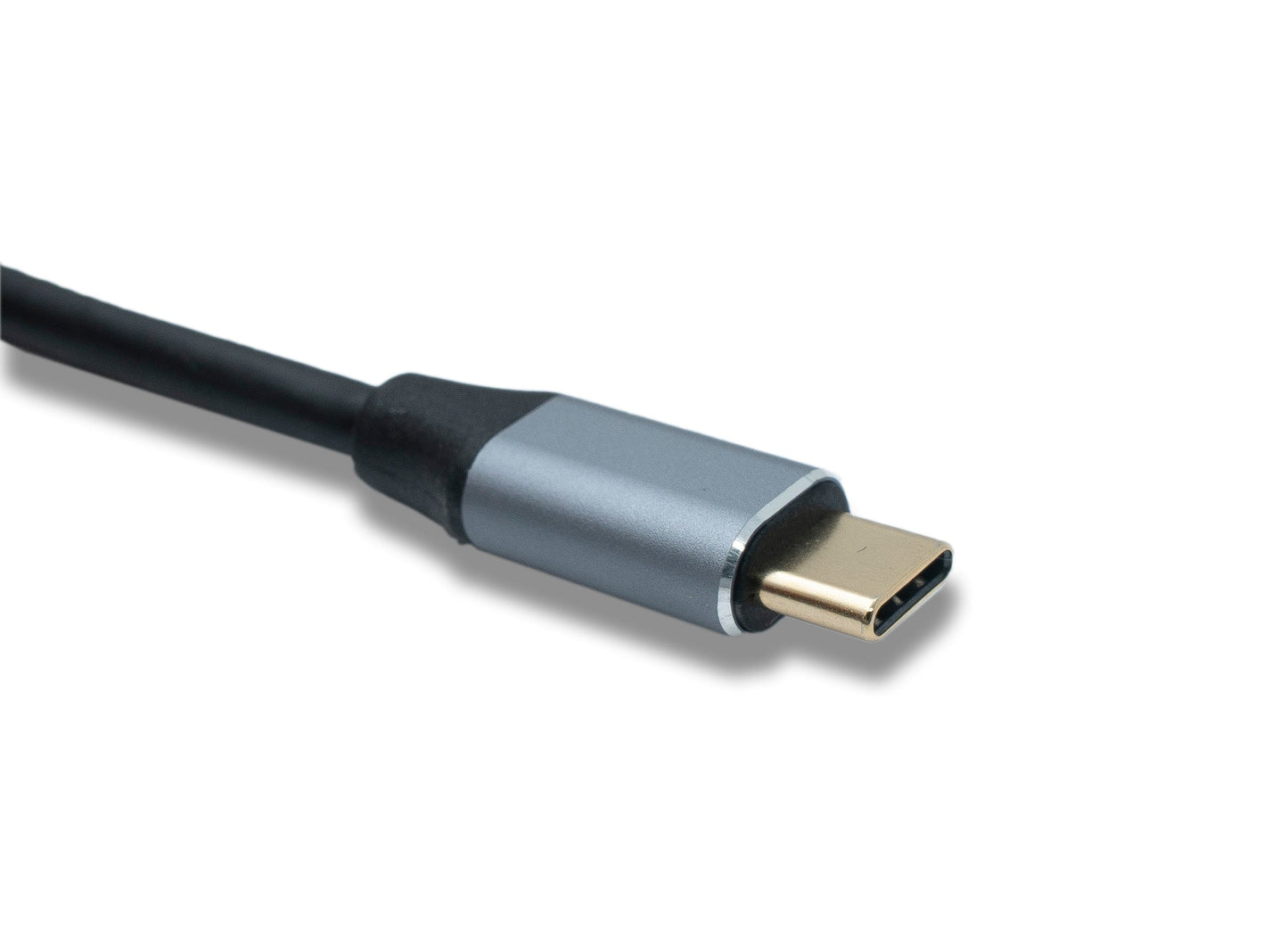 SYSTEM-S USB 3.1 Gen 2 Kabel 50 cm Typ C Stecker zu Buchse 10 Gbit/s 100W