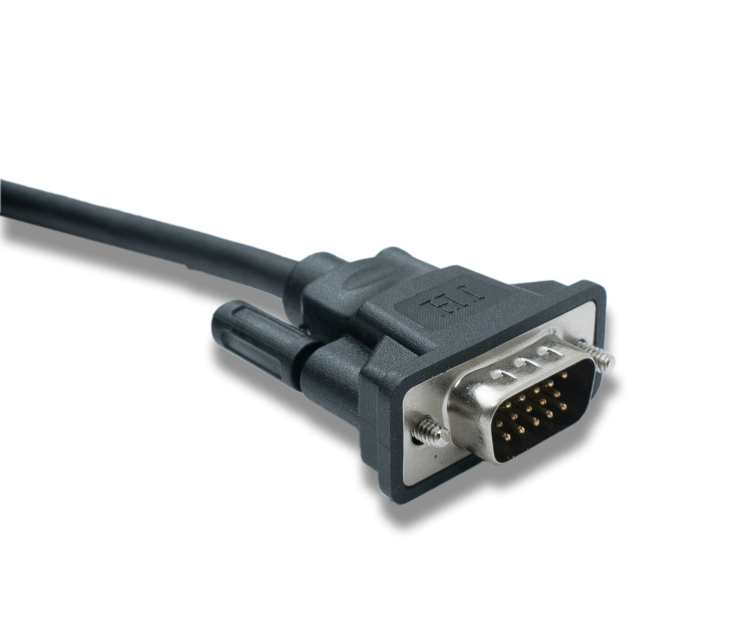 SYSTEM-S VGA Kabel 10 m HD15 Stecker zu Stecker Panel Mount Schraube DSub 15pin Adapter