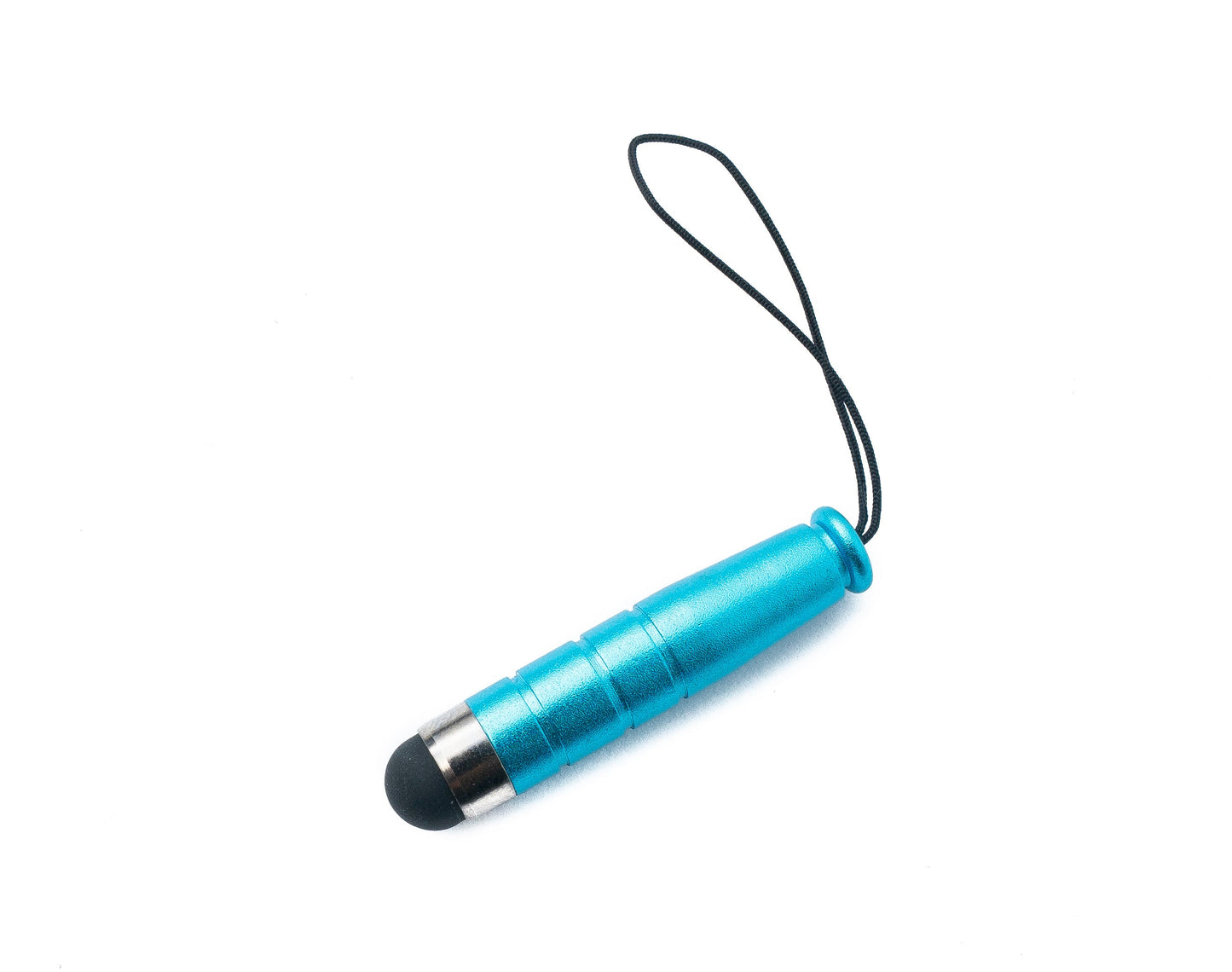 SYSTEM-S Mini Stylus Touch Pen kapazitiver Bildschirm Eingabe Stift in Hellblau für Smartphone Tablet