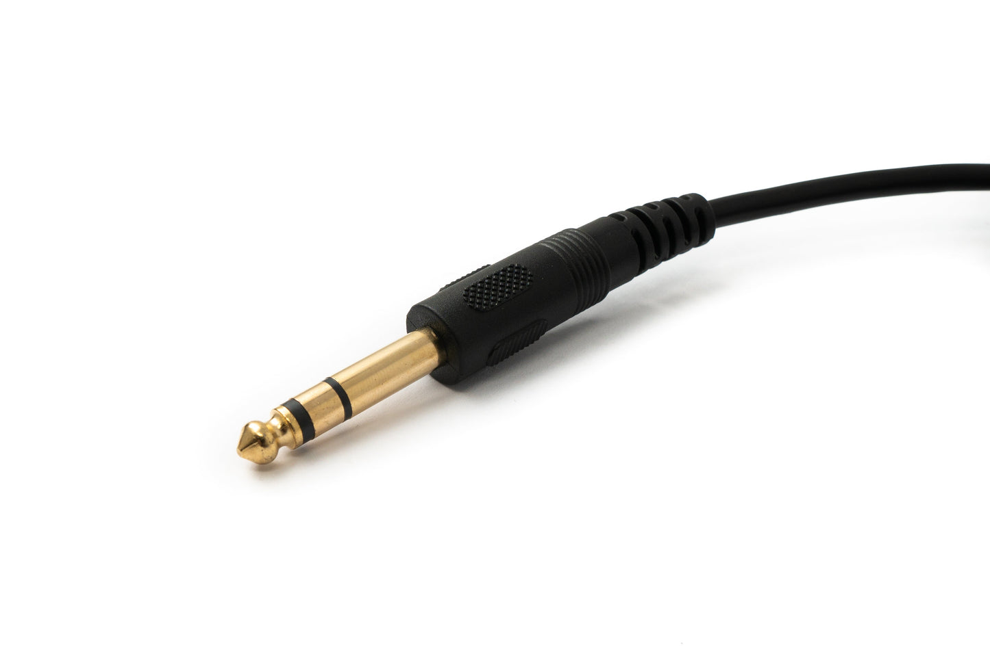 SYSTEM-S Audio Kabel 150 cm Stereo AUX Klinke 6,35 mm Stecker zu 3,5 mm Buchse Schwarz