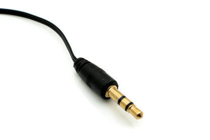 SYSTEM-S Audio Y Kabel 100 cm Stereo AUX Klinke 3,5 mm Stecker zu 2x Buchse ausfahrbar