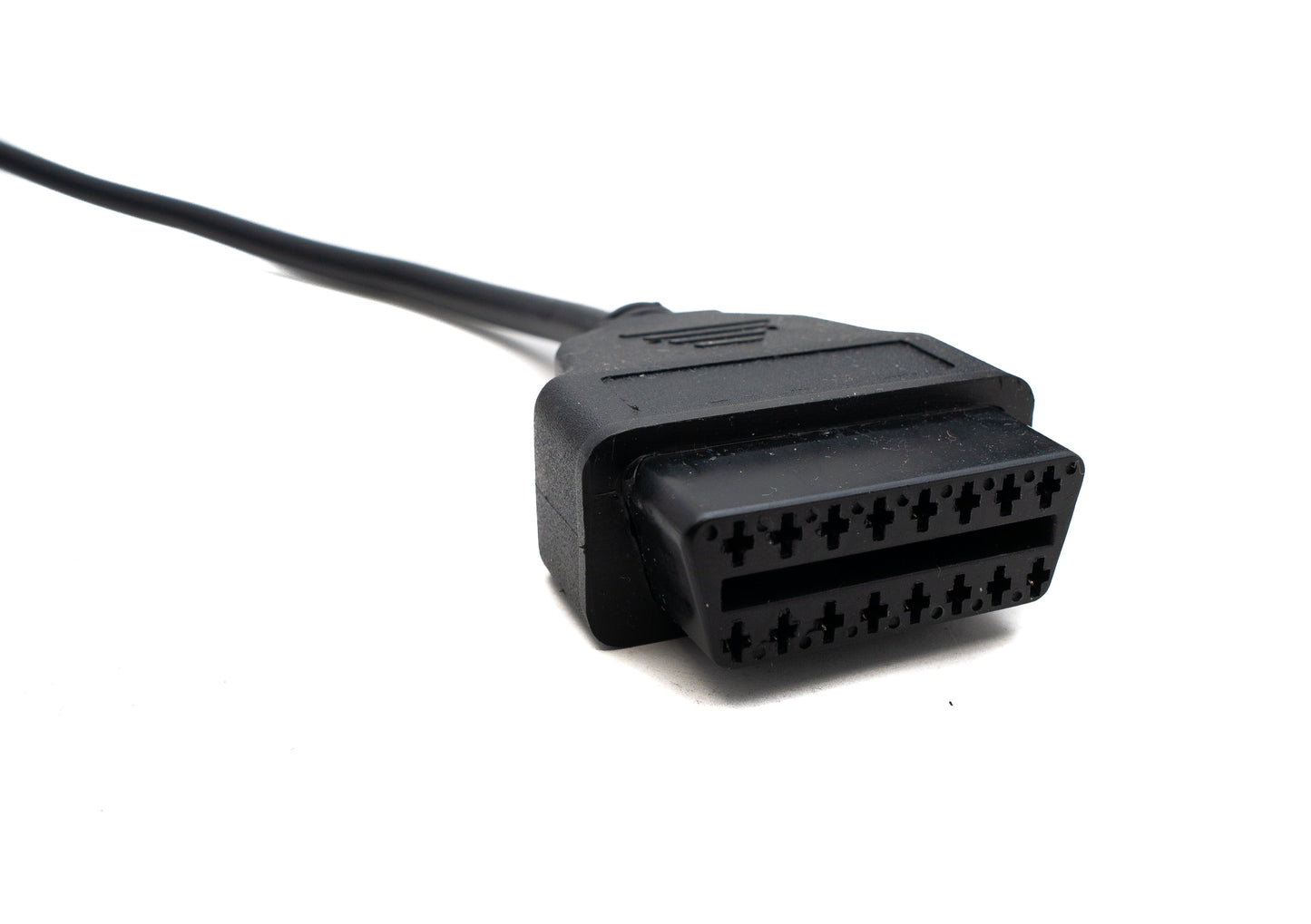 SYSTEM-S OBD Kabel 35 cm OBD 2 Buchse für BMW 20pin in Schwarz für Auto Diagnose