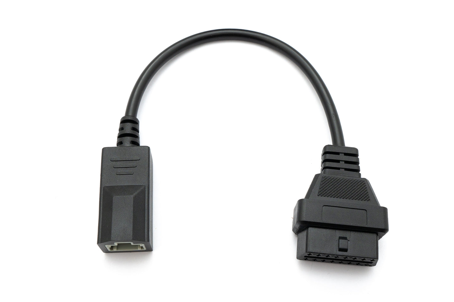 SYSTEM-S OBD cable 30 cm OBD 2 socket for Honda 3-pin in black for car diagnostics