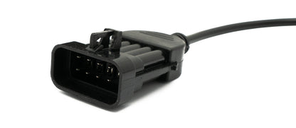 SYSTEM-S OBD Kabel 30 cm OBD 2 Buchse für Opel 10pin in Schwarz für Auto Diagnose
