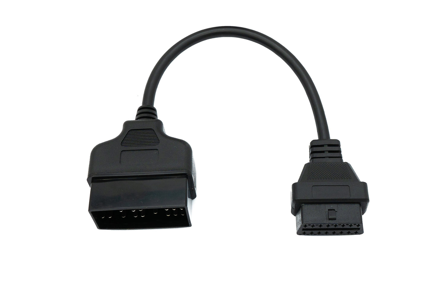 SYSTEM-S OBD cable 20 cm OBD 2 socket for Toyota 22-pin in black adapter car diagnostic