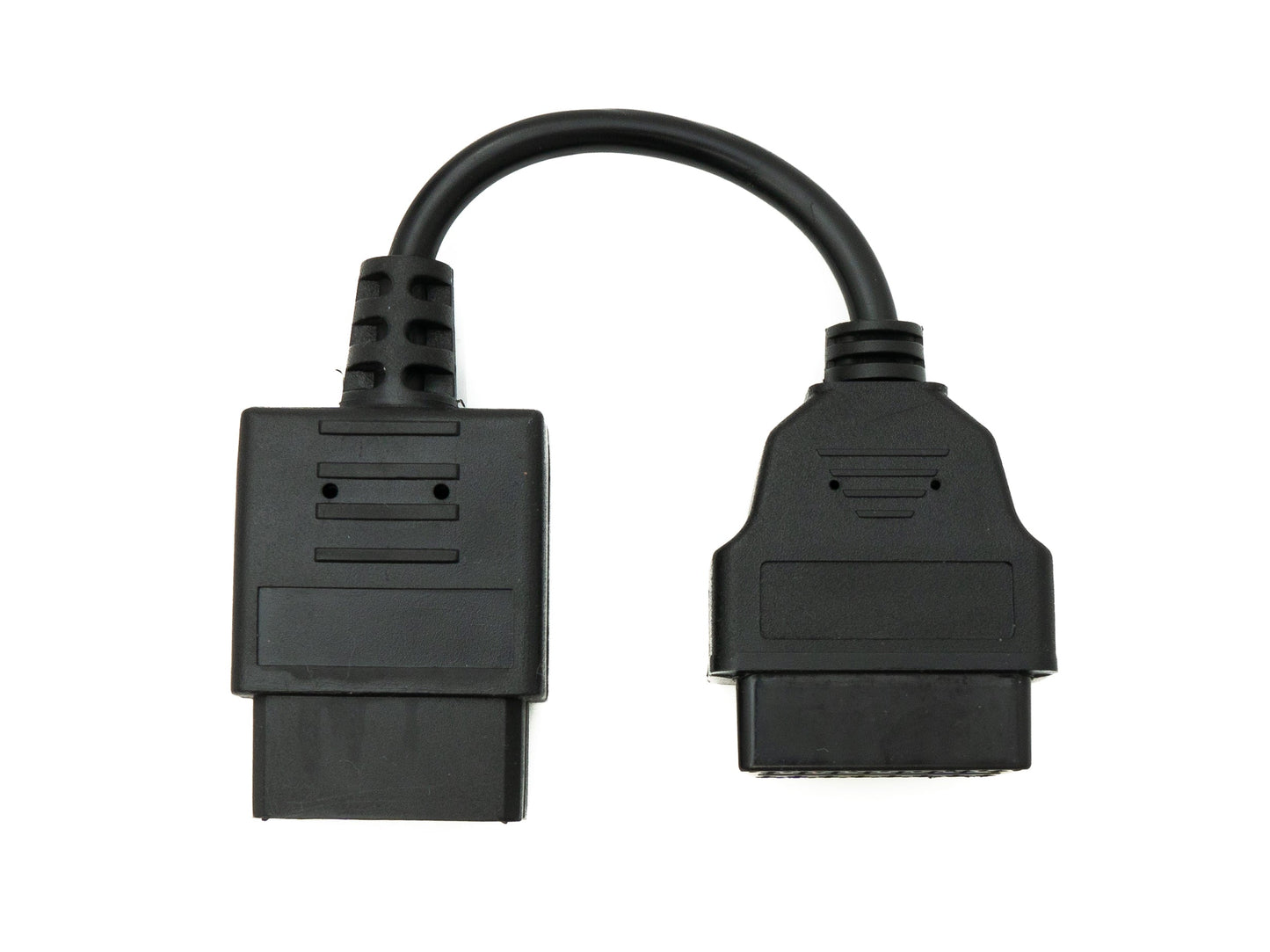 SYSTEM-S OBD Kabel 10 cm OBD 2 Buchse für Subaru 9pin in Schwarz für Auto Diagnose