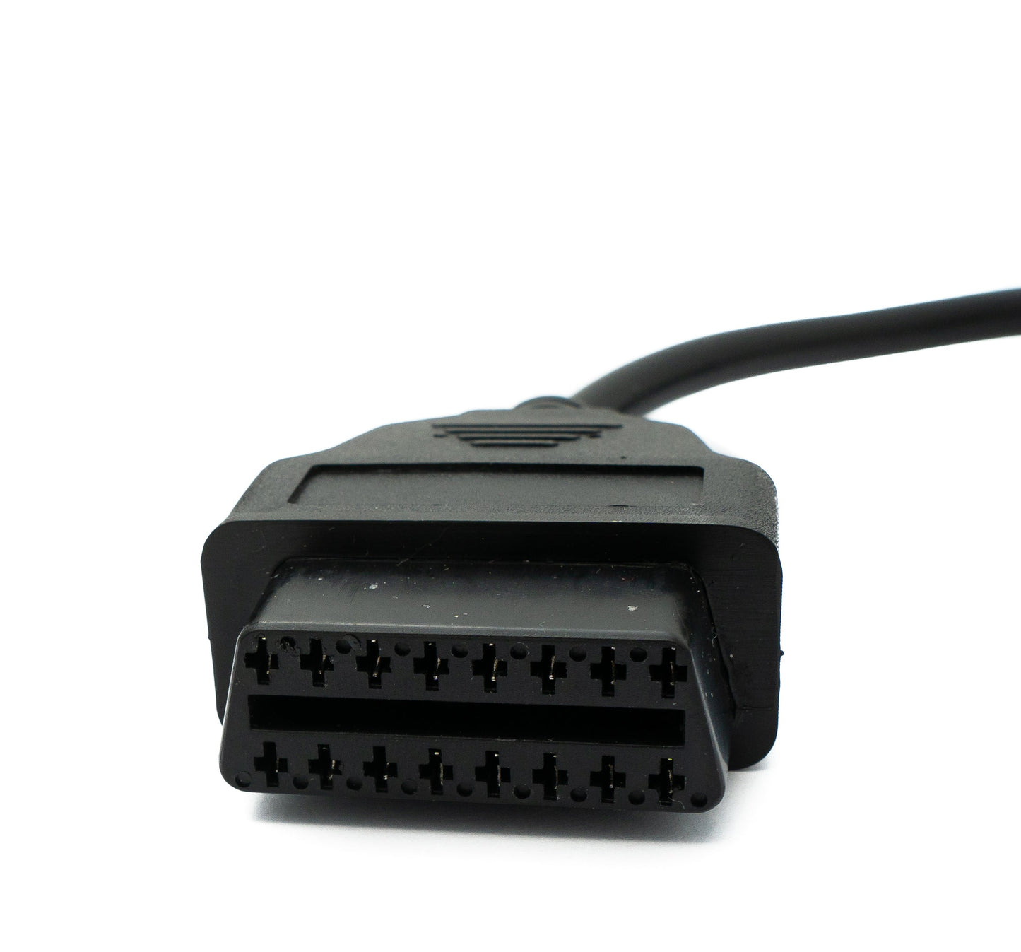 SYSTEM-S OBD Kabel 10 cm OBD 2 Buchse für Subaru 9pin in Schwarz für Auto Diagnose
