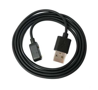 SYSTEM-S USB 2.0 Kabel 100 cm Ladekabel für Huawei Watch Fit 2 Smartwatch in Schwarz