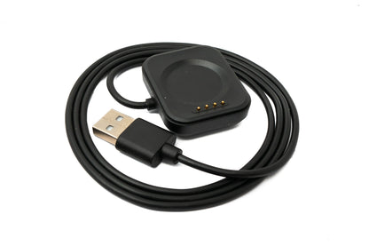 SYSTEM-S USB 2.0 Kabel 100 cm Ladekabel für Oppo Band 3 Pro 3 2 Smartwatch in Schwarz