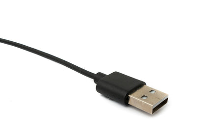 SYSTEM-S USB 2.0 Kabel 100 cm Ladekabel für Oppo Band 3 Pro 3 2 Smartwatch in Schwarz