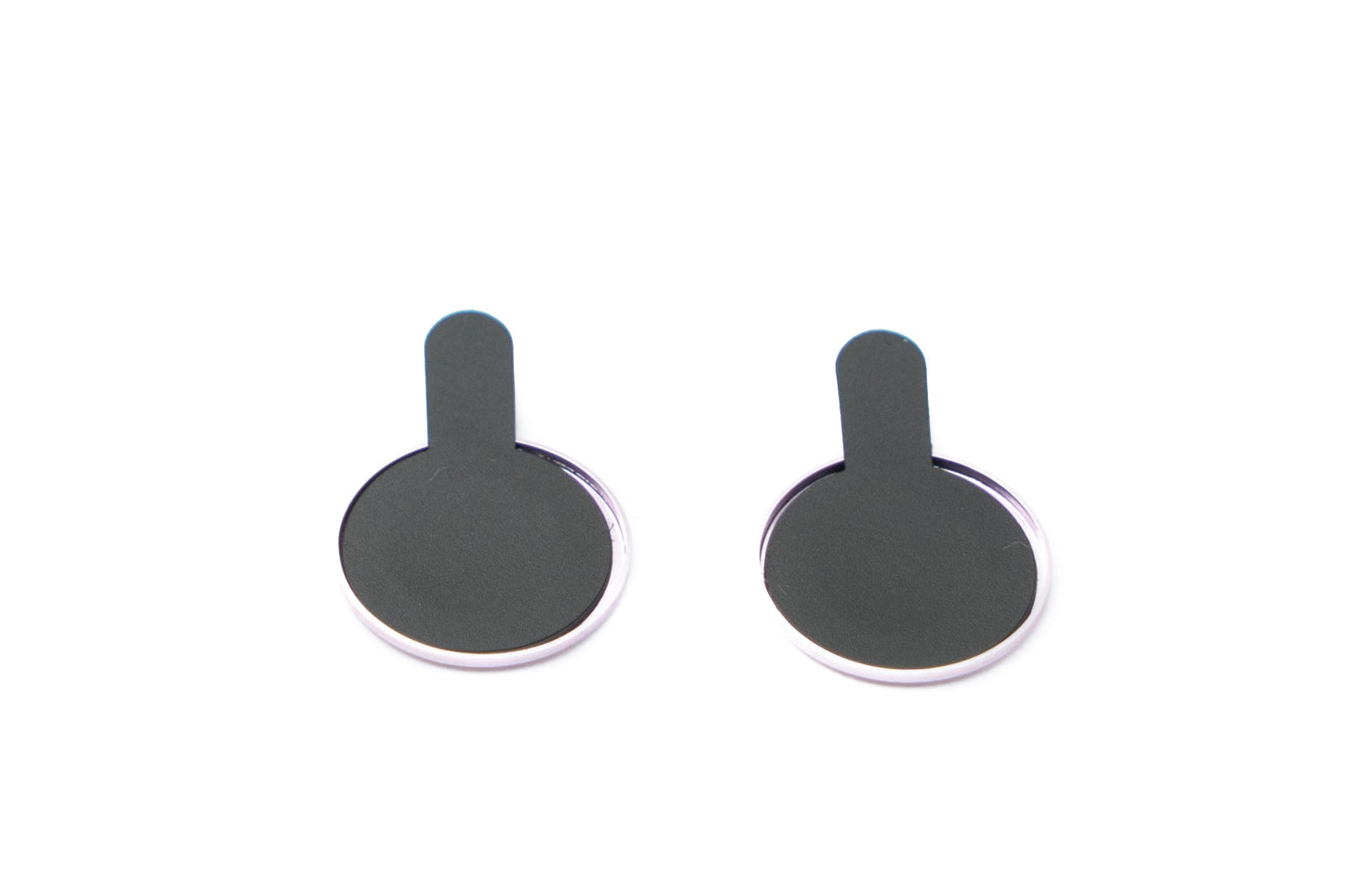 SYSTEM-S Camera Protection Lens Cover made of Glass Metal for iPhone 11 in Purple