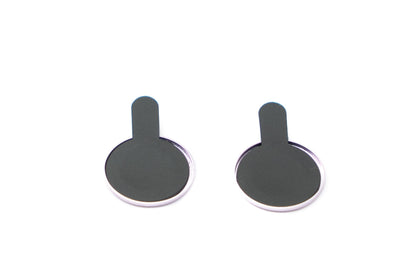 SYSTEM-S Camera Protection Lens Cover made of Glass Metal for iPhone 11 in Purple