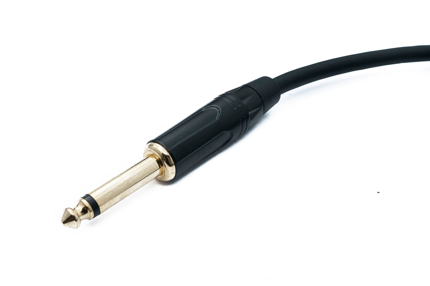 SYSTEM-S Audio XLR Kabel 100 cm 3 polig Stecker zu Klinke AUX 6,35 mm 2 polig TS Stecker