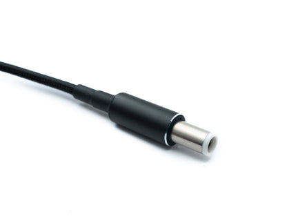 SYSTEM-S DC 20V Kabel 15 cm 7,4 x 0,6 Stecker zu USB 3.1 Typ C Buchse geflochten für Dell