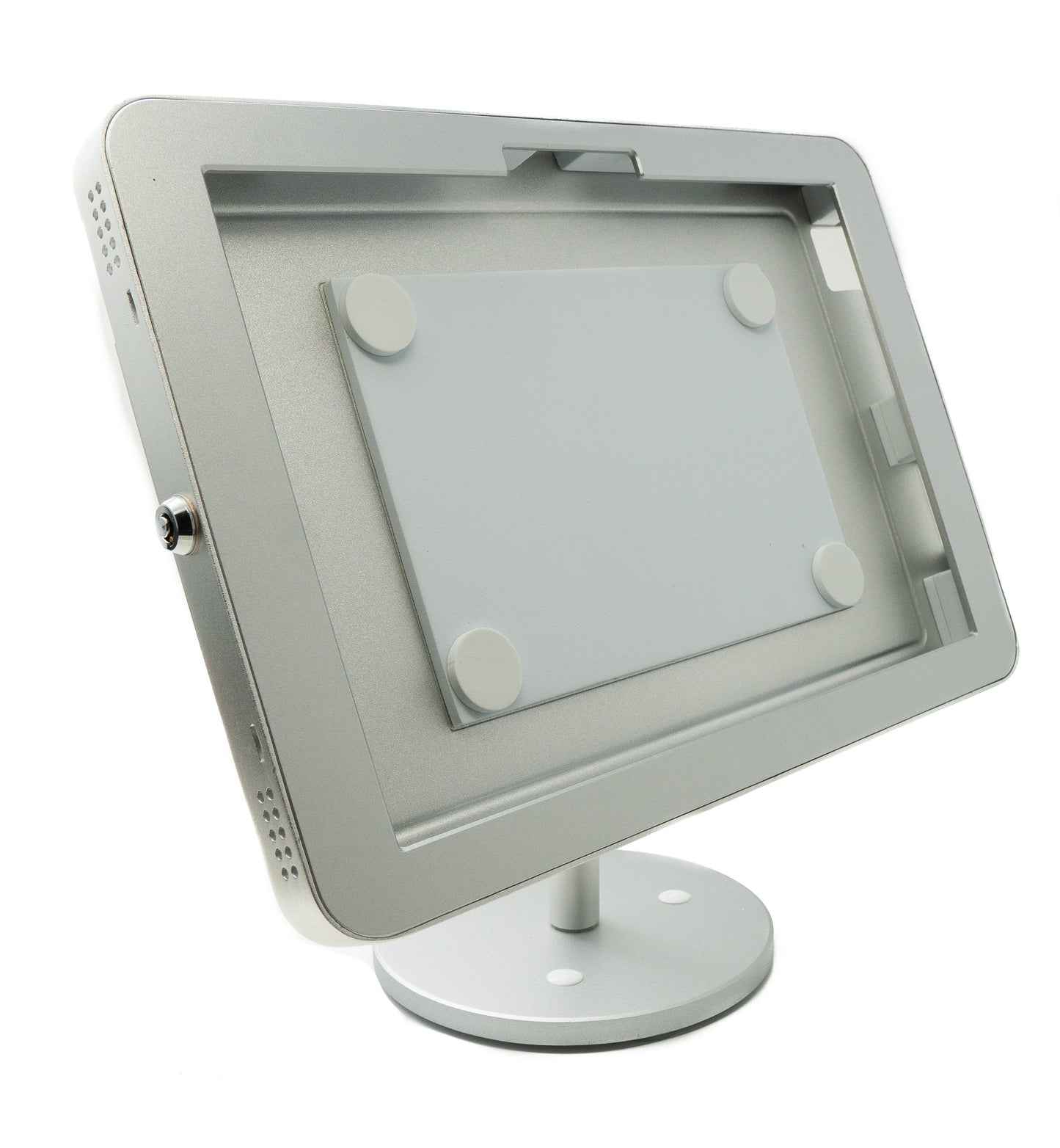 SYSTEM-S Desk Mount 360° Stand Lockable for Microsoft Surface Pro 8 13.0" Gray