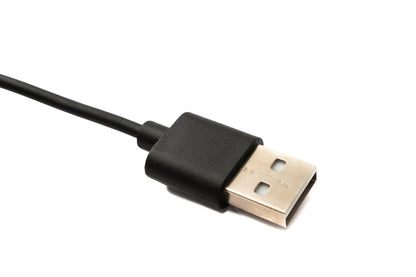 SYSTEM-S USB 2.0 Kabel 100 cm Ladestation für Realme Band 2 Smartwatch in Schwarz