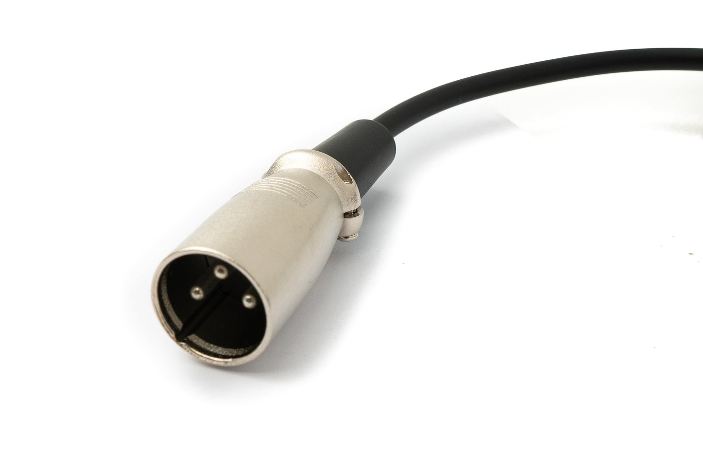 SYSTEM-S Audio Kabel 150 cm XLR 3 polig Stecker zu DIN 5 polig Stecker in Schwarz