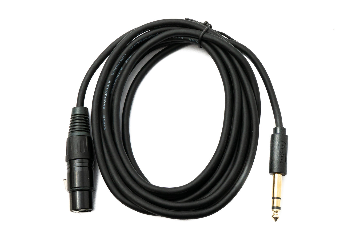 SYSTEM-S Audio Kabel 3 m XLR 3 polig Buchse zu 6.35 mm Klinke Stecker AUX