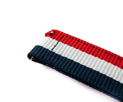 SYSTEM-S 20 mm nylon strap for Samsung Galaxy Watch 4 Smartwatch in color 
