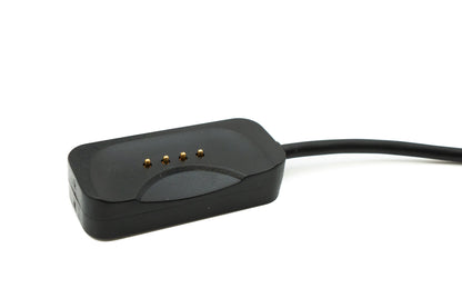 SYSTEM-S USB 2.0 Kabel 100 cm Ladekabel für Oppo Band 3 Pro 3 2 Smartwatch in Schwarz