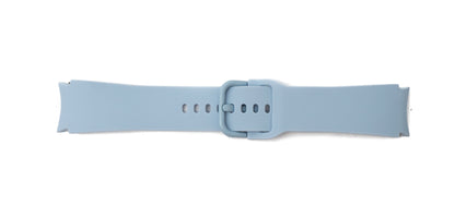 SYSTEM-S Armband 20 mm aus Silikon für Samsung Galaxy Watch 5 4 Smartwatch in Hell Lila