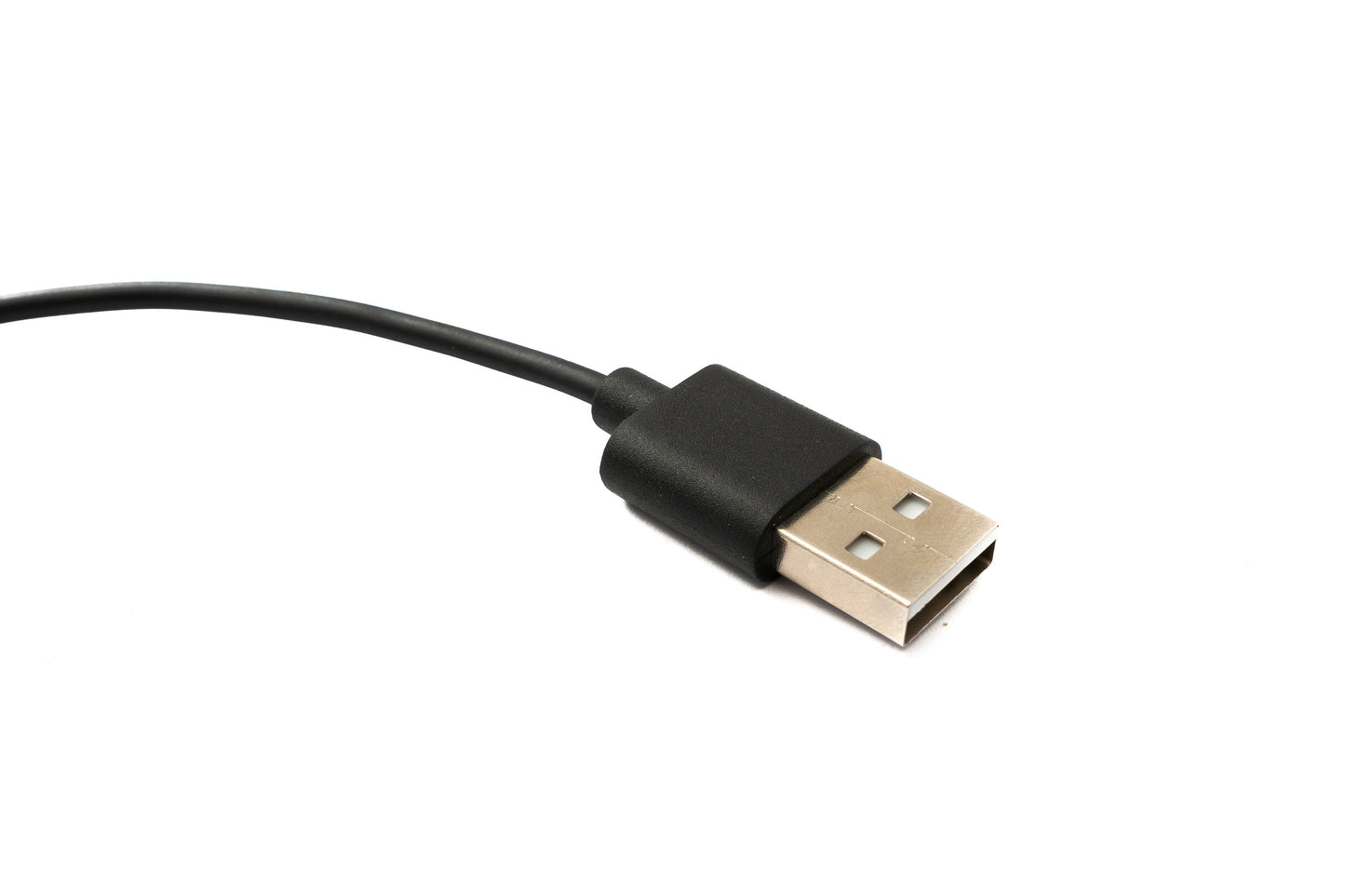 SYSTEM-S USB 2.0 Kabel 100 cm Ladekabel für Realme TechLife Watch S100 in Schwarz