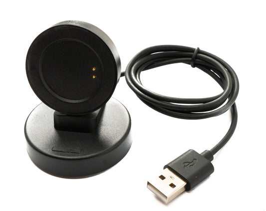 SYSTEM-S USB 2.0 cable 95 cm charging station for Realme Watch T1 Smartwatch in black 