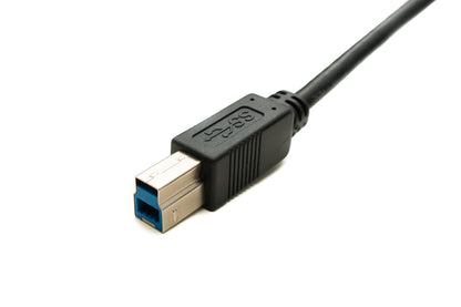 SYSTEM-S USB 3.0 Repeater Cable 20 m Type A Male to B Male in Black