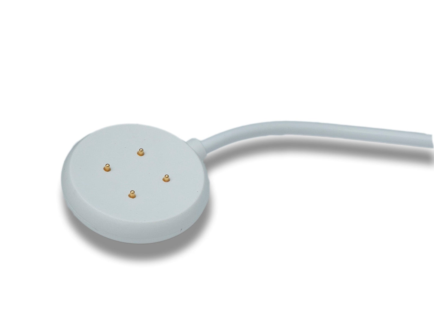 SYSTEM-S USB 3.1 Kabel 100 cm Ladestation für Fitbit Versa 4 3 Sense 2 1 in Weiß