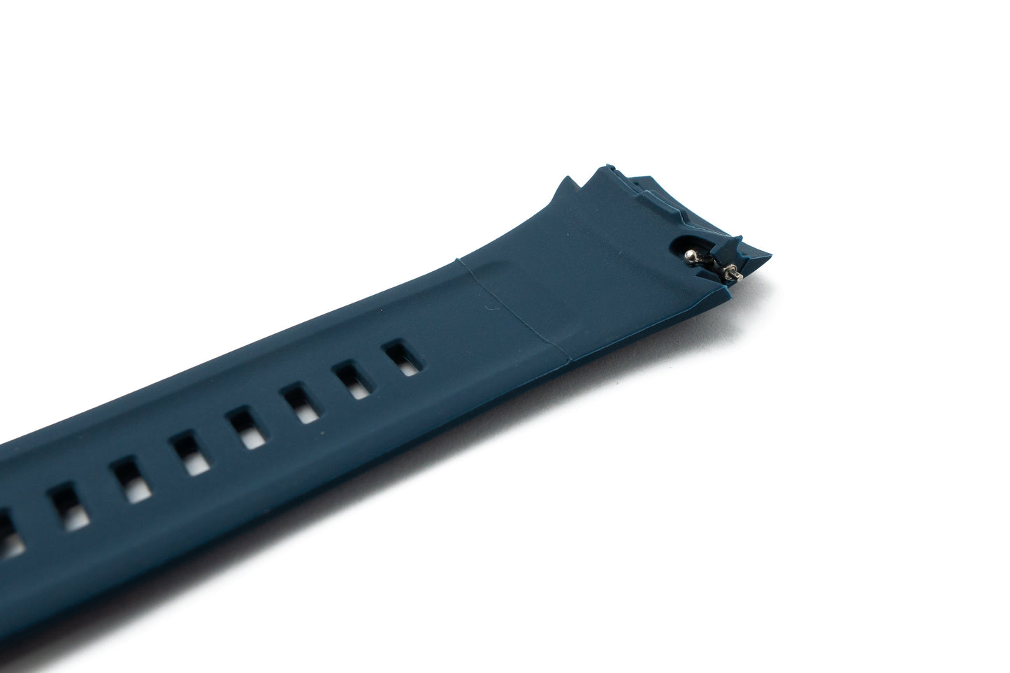 SYSTEM-S Armband flexibel aus Silikon 20mm für Huawei Watch 2 Smartwatch in Blau