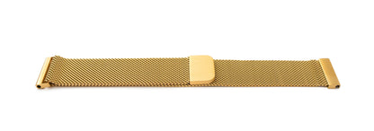SYSTEM-S 20 mm Milanese metal bracelet for Huawei Watch Smartwatch in yellow 