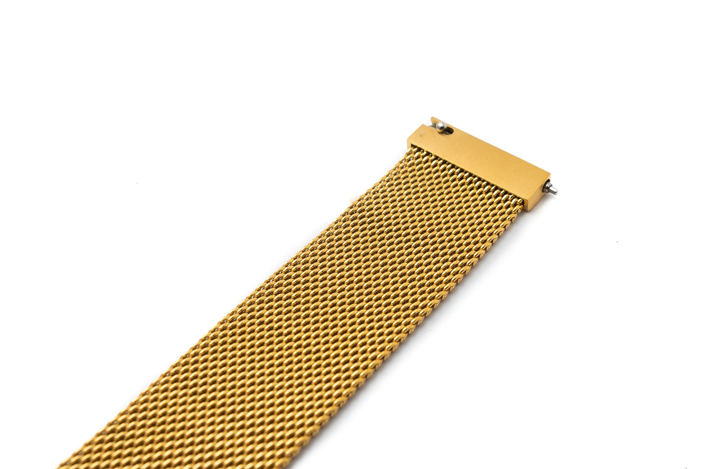 SYSTEM-S 20 mm Milanese metal bracelet for Huawei Watch Smartwatch in yellow 