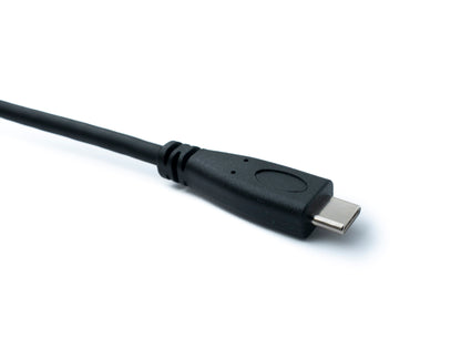 SYSTEM-S USB 3.1 Gen 2 Cable 2 m Type C Male to Male Panel Mount Angled Up Down Angled 10 Gbit/s 100W