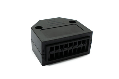 SYSTEM-S OBD Adapter OBD 2 16 pin Buchse Anschluss Kabel in Schwarz für Auto Diagnose