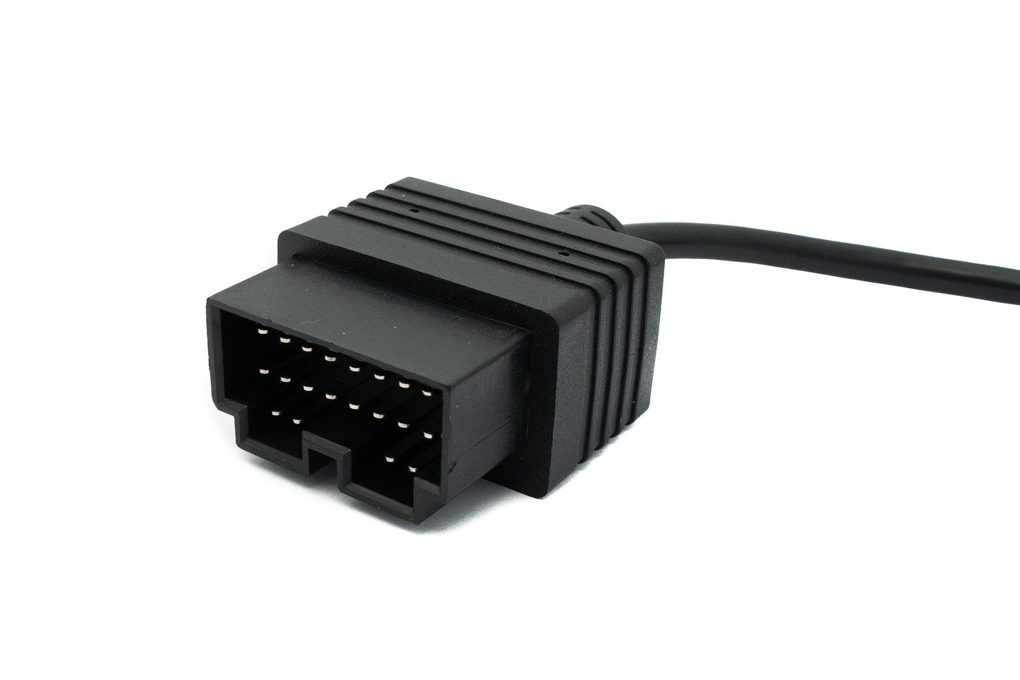 SYSTEM-S OBD cable 10 cm OBD 2 socket for Kia 20-pin in black for car diagnostics
